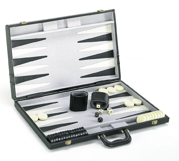 21 inch Tournament Size, Premium Backgammon Set