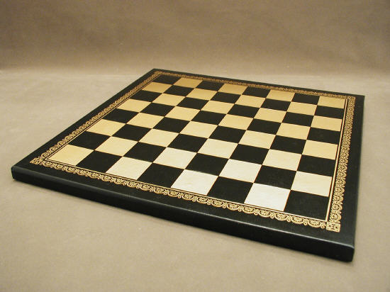 Black & Gold Pressed Leather Board