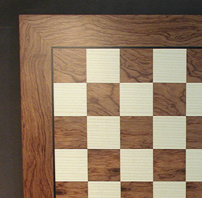 Maple & Bubinga Chessboard.