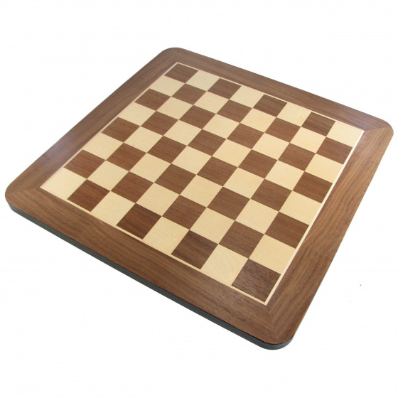 Walnut Veneer  Chessboard