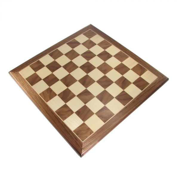 Deluxe Walnut & Oak Chessboard 