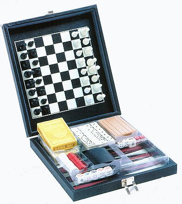 Seven In One Attache Combination Game Board.