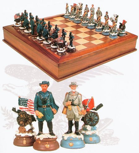 American Civil War Chess Set