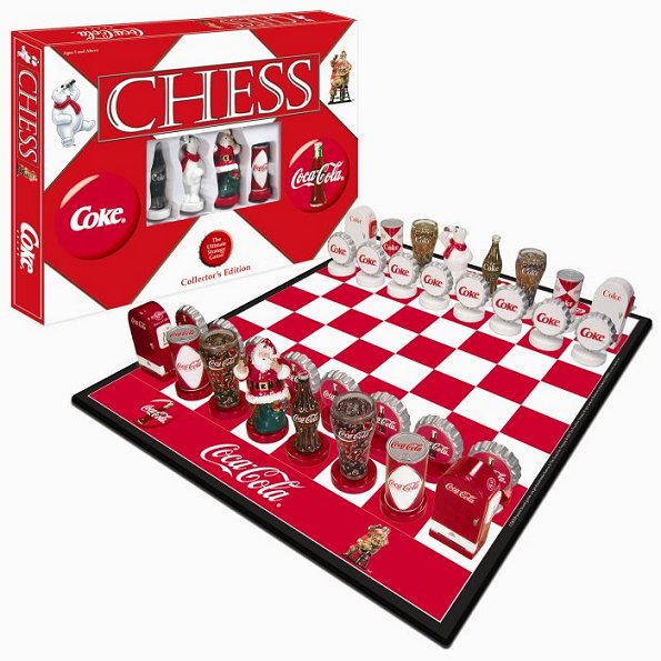 Coca-Cola Chess Set