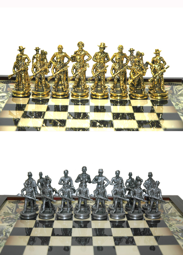 Civil War Themed Chess Set
