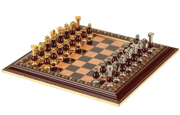 Metalic Chess Set