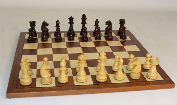 Rosewood & Boxwood Kasparov Chess Set