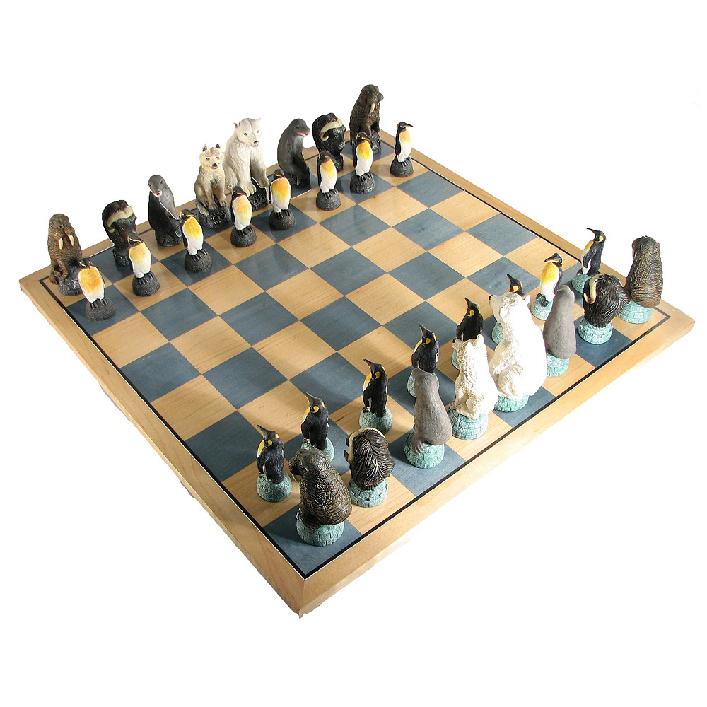 Glaciar Hand Crafted Chess Set