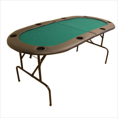 73 Inch Two Fold Poker Table