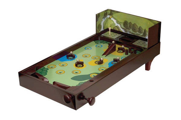 Wooden Golf Pinball Game