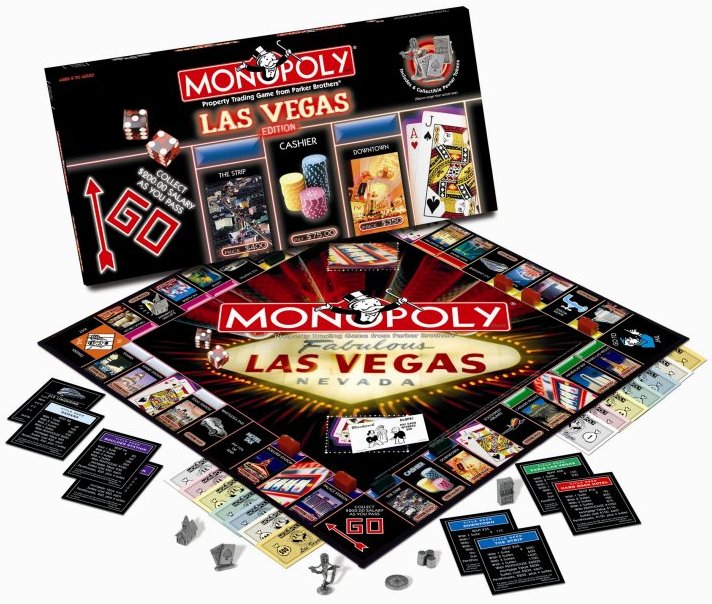 Las Vegas Monopoly Game - Collector's Edition 