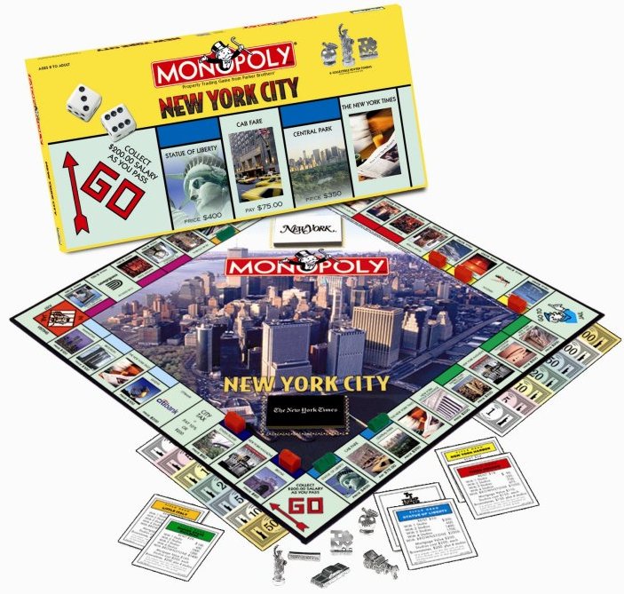 New York City Monopoly Game, Collector's Edition