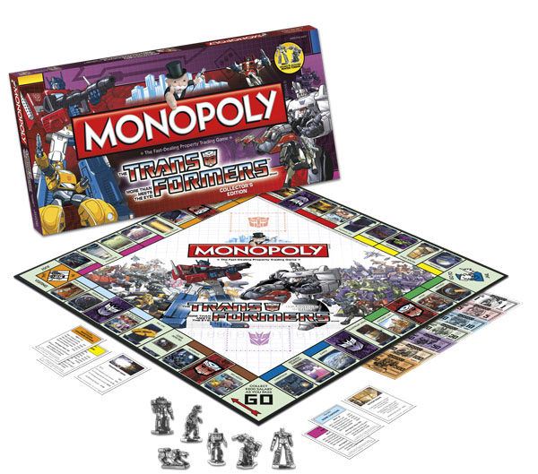 Transformers II Monopoly Game