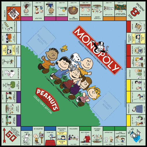 Peanuts Monopoly Game