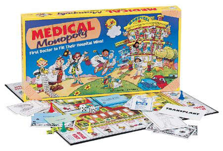 Medical Monopoly Board Game