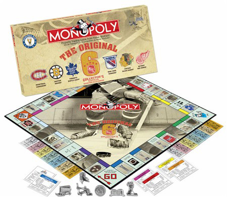 NHL Original 6 Monopoly Collector's Edition