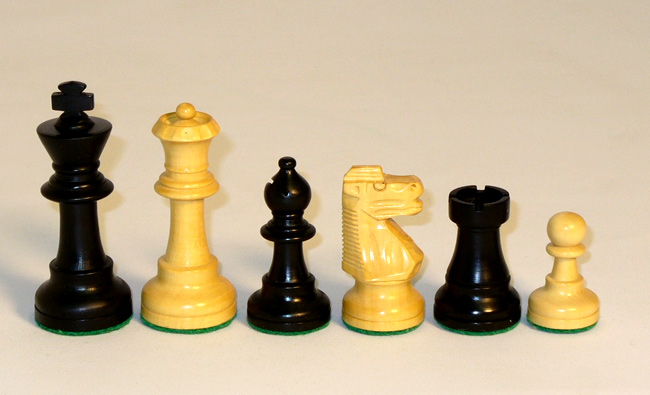 3 inch French Knight Staunton Chess Pieces
