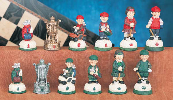 King Arthur and the Knights of The Round Table Theme Chess Pieces