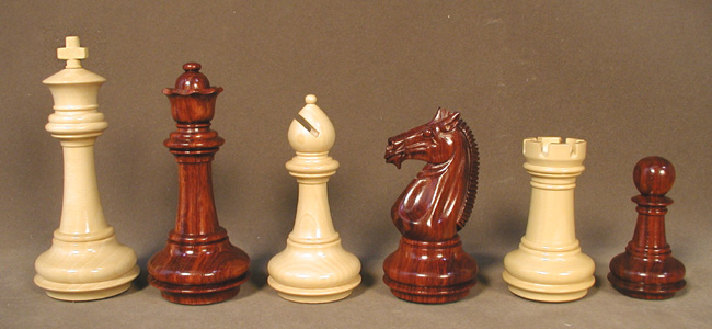 Bud Rosewood Meghdoot  Chessmen Set.