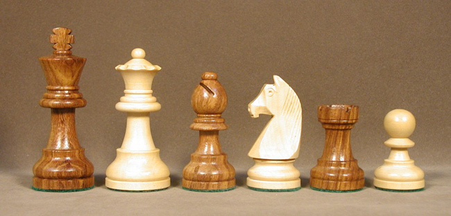 3.7 German Knight Chess Pieces Handcrafted Wooden 