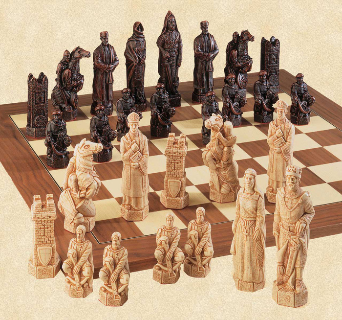 The Crusades Chessmen Set