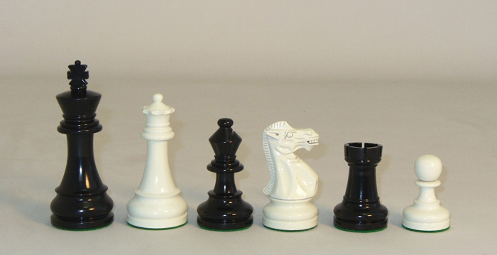 Rojal Jaques Ivory & Ebony Chessmen