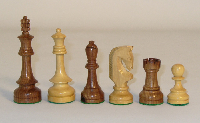 Traditional Russian Chessmen Set