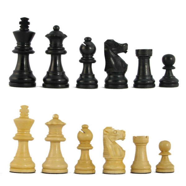 MoV Ebonized Executive Chess Pieces