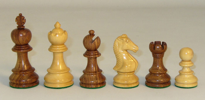 Sheesham Taj Chess Men 